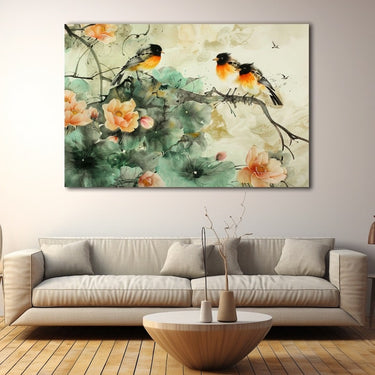 Chinese Birds Painting